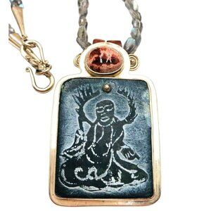 Echo of the Dreamer Womans Necklace Labradorite Fish Sterling Silver Pendant